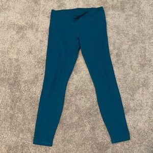 Teal Fabletics Workout Pants